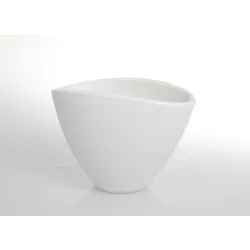 OSŁONKA OWAL 405 30CM BIAŁA MAT