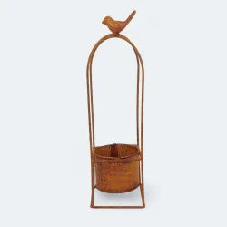 Osłonka metalowa 10,5*10,5 H8*30cm 12083
