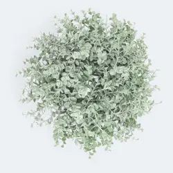 wianek drobne listki szaro-zielony 29cm 51209