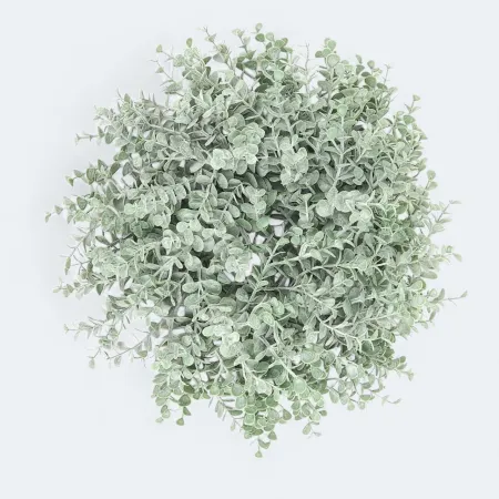 wianek drobne listki szaro-zielony 29cm 51209