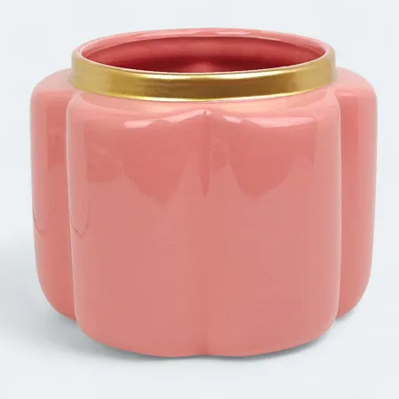 Pouff pot O15,8 h.12 cm terra pink 38122