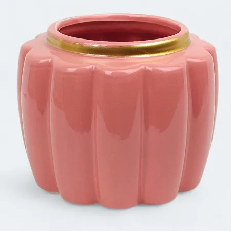Pouff pot O12,6 h.9,7 cm terra pink 38112